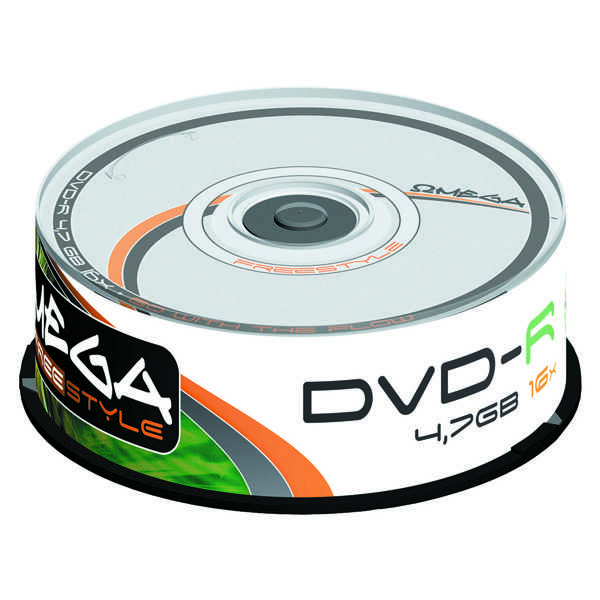 Omega DVD-R 4,7 GB 16x25 vnt (56675)