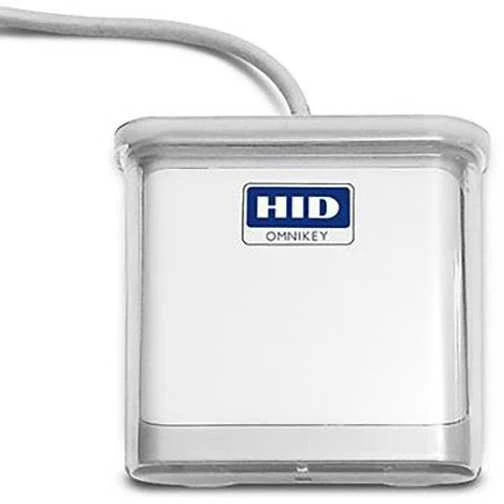 HID Omnikey skaitytuvas su skaidriu korpusu