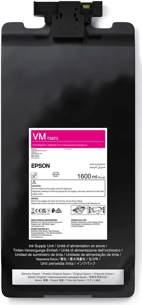 Originalus „Epson“ rašalo kasetė C13T56F300, ryškiai rausva