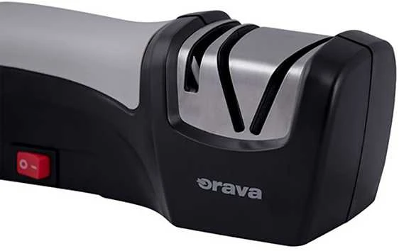 Orava BN-30 peilių galąstuvas, 10 W, 70 dB, dviejų pakopų galandimo sistema, safyro diskai / keraminiai strypai