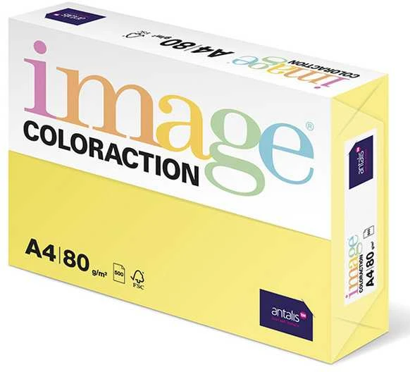 Spalvotas popierius Image Coloraction 51 Florida A4, 80g, citrinos geltona (500) 1619236