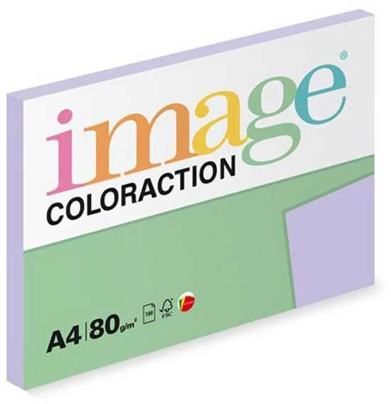 Xerox Papier kserograficzny Coloraction, Tundra, A4, 80 g/m2, jasny violetinė, 100 arkusza, nadaje się do druku atramentowego