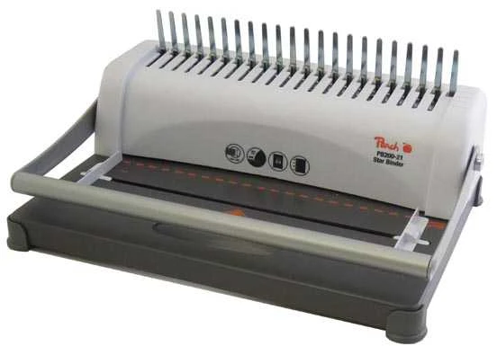 Peach Star Binder įrišimo aparatas su perforavimo svirtimi