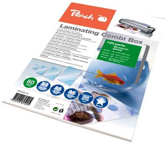 Peach 510408 laminavimo plėvelė 100 vnt