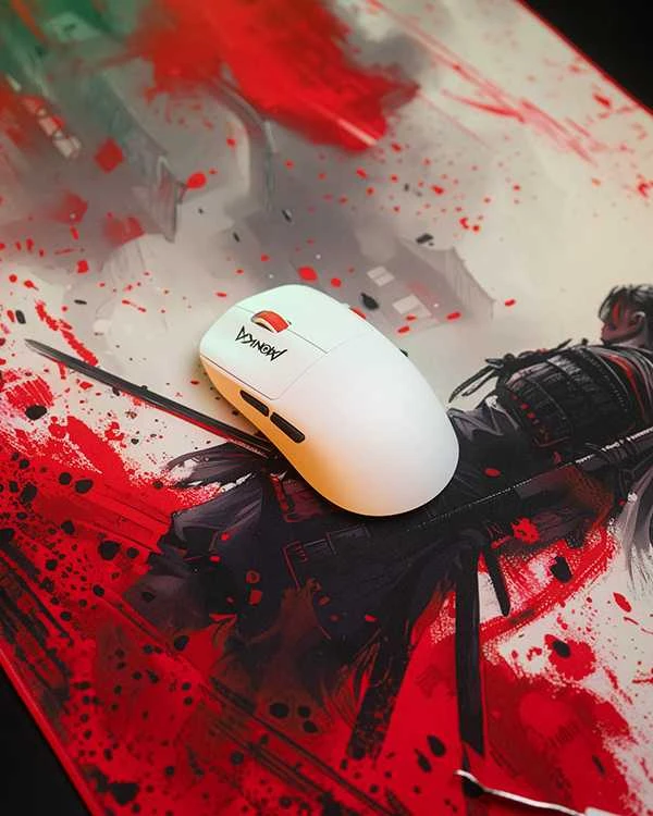 Pelė Marvo Belaid. pel. Monka Prime G997W baltas
