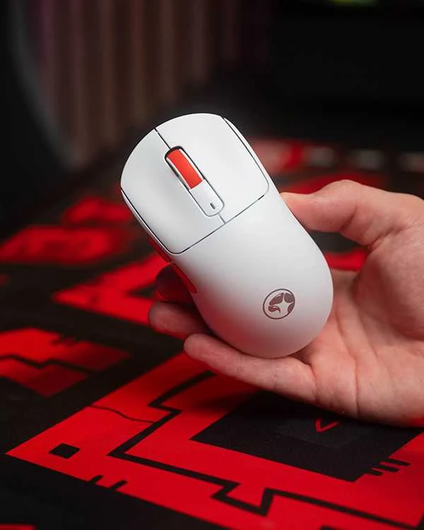 MARVO Scorpion G964W Belaidė žaidimų pelė | Balta