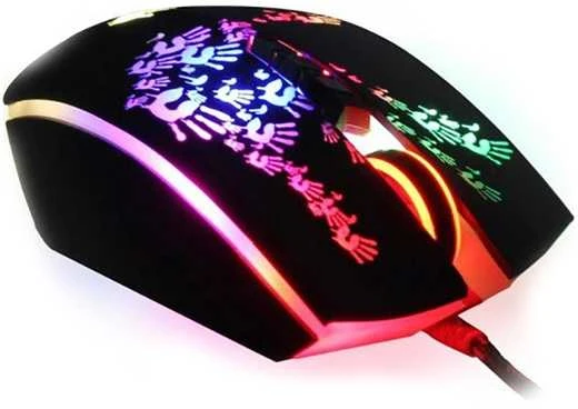 Kompiuterio Pelė - A4Tech Bloody Blazing A60, 6200 DPI Optinė.