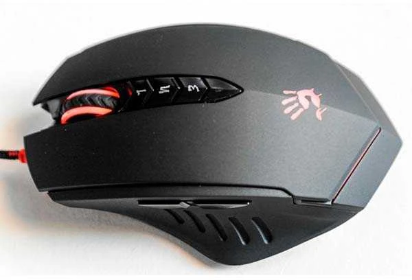 A4Tech Bloody Activated Pelė žaidimams V8MA su laidu, No, Juodas, Gaming, No,
