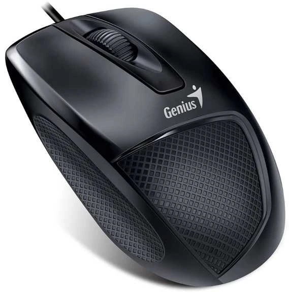 Genius KYE 31010231103 DX-150X USB BLK Pelė su laidu 1000 DPI optical sensor Ergonomic design