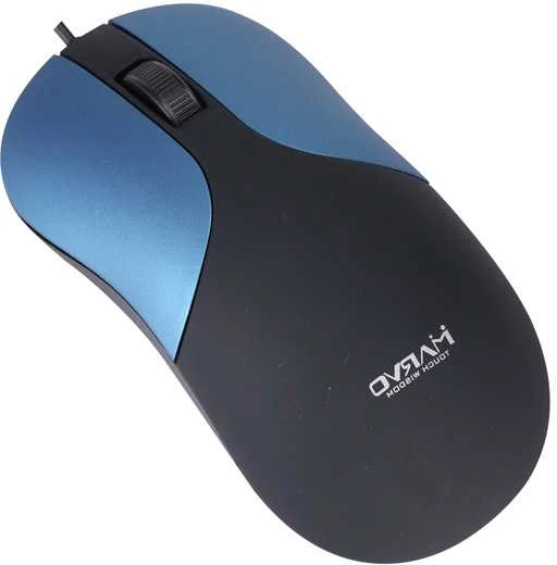 Marvo DMS002BL Pelė su laidu, mėlyna, 1200DPI