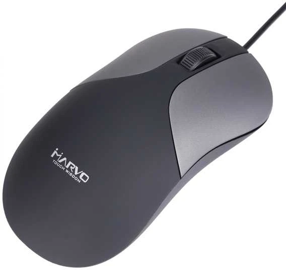 Marvo DMS002GY Pelė su laidu, pilka, 1200DPI