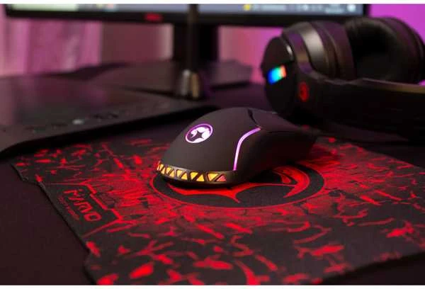 Marvo M359 Pelė su laidu, juoda, 3200DPI