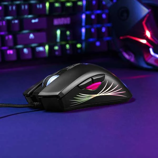 Pelė Laid.žaid.pel.Marvo M519 RGB 12000 DPI