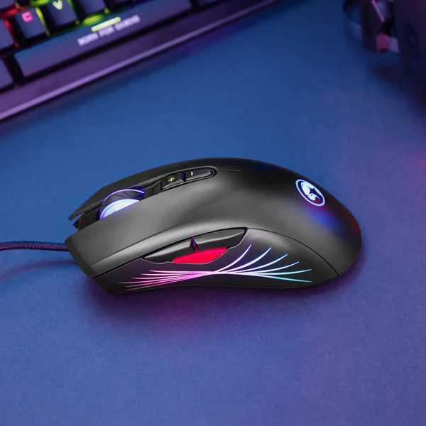 Pelė Laid.žaid.pel.Marvo M519 RGB 12000 DPI