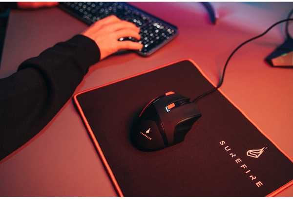 SUREFIRE – „Eagle Claw Gaming“ 9 mygtukų RGB pelė