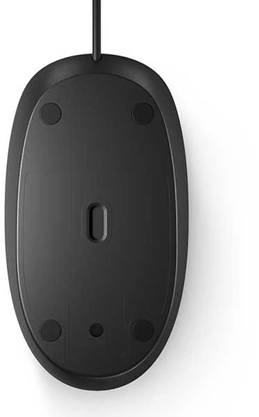 HP 125 USB Pelė su laidu, Sanitizable - Juodas