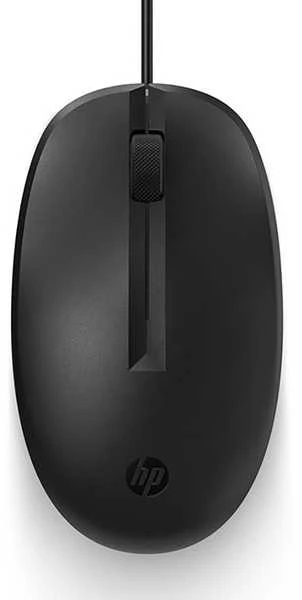 HP 125 USB Pelė su laidu, Sanitizable - Juodas