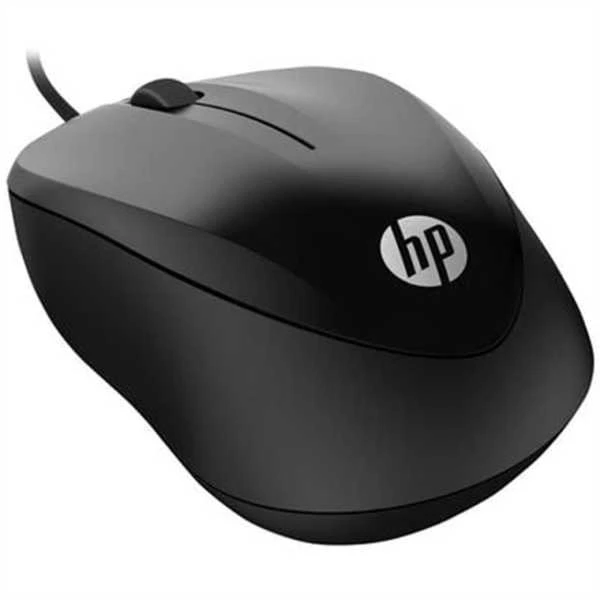 Hewlett Packard (HP) HP USB su laidu 1000 dpi Lightweight Travel Pelė - Juodas