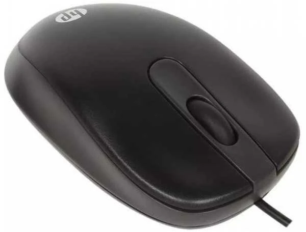 Hewlett Packard (HP) HP USB su laidu 1000 dpi Lightweight Travel Pelė - Juodas