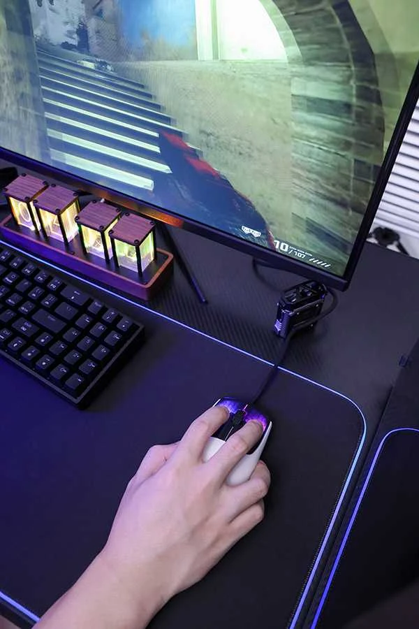 Marvo Scorpion M727 balta pelė su laidu | 12400 DPI