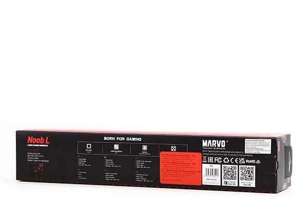 Marvo Noob G52 L pelės kilimėlis | 450x400x3mm
