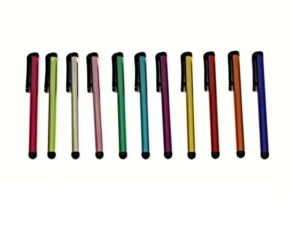 Jutiklinis rašiklis, talpinis, metalinis, raudonas, skirtas iPad ir planšetiniam kompiuteriui