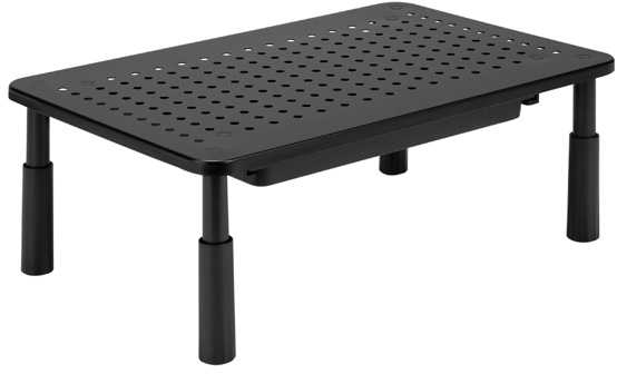 Laikiklis Powerton Podstawa pod monitorius, juoda (WPEMS1)