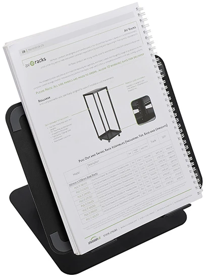 Powerton ERGO ANGULO notebooka, juoda