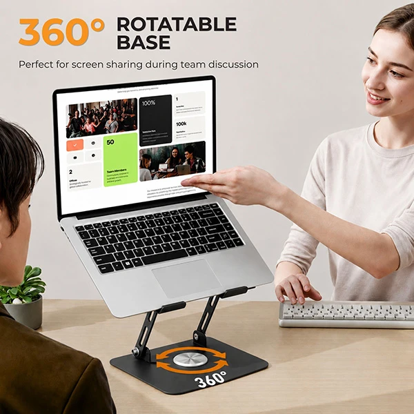 Powerton ERGO ANGULO notebooka, juoda