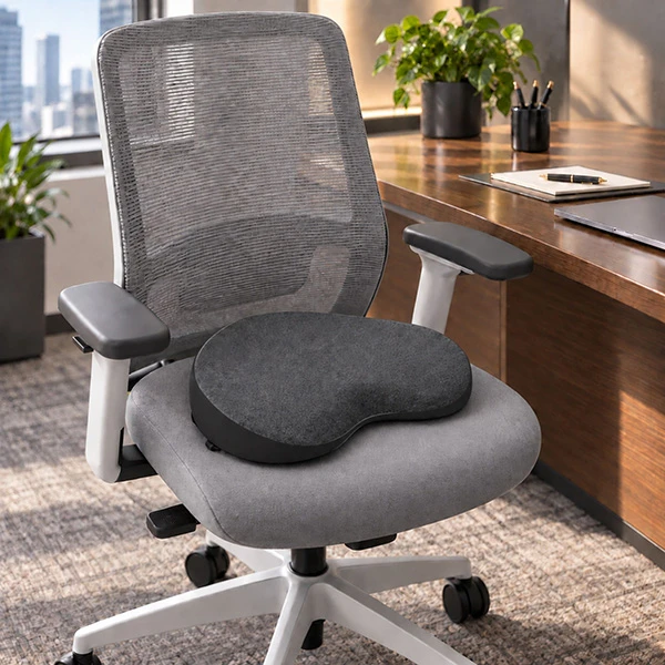 Powerton ERGO DARK EDITION Ortopedyczna poduszka, juoda