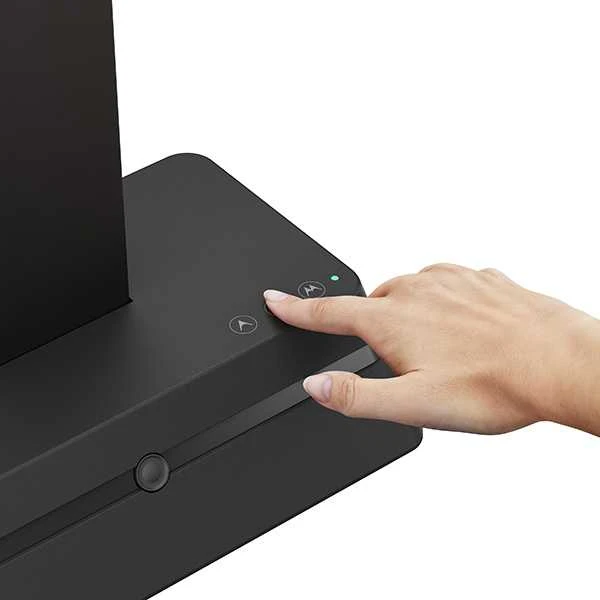Powerton ERGO LEVION Laikiklis monitoras su automatinis aukščio reguliavimas, juoda, 10KG, spaustukas, 17"-32", kroviklis indukcinė
