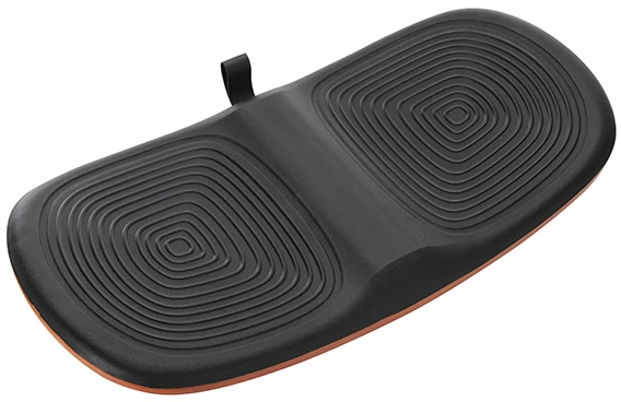 Powerton ERGO SOLEMAT Podnóżek balansujący podnóżek ergonomiczny, juoda
