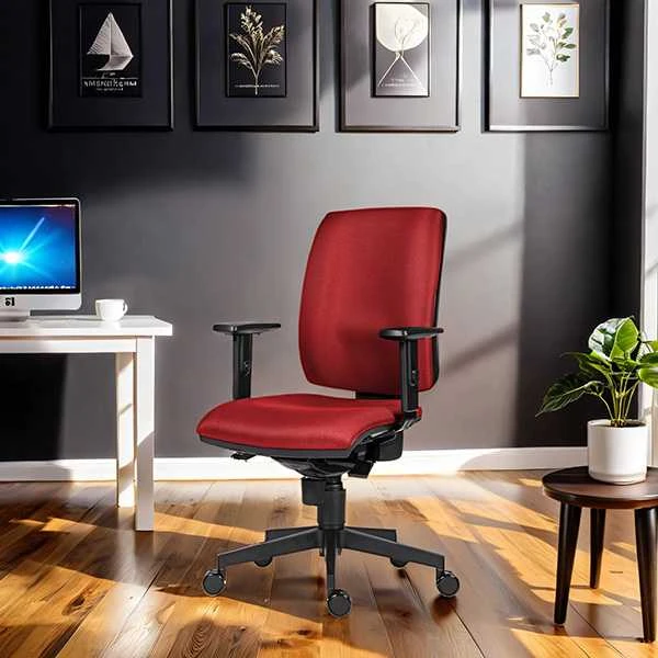 Powerton ERGO HANA ergonominė biuro kėdė, raudona