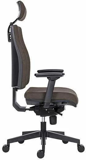 Powerton ERGO JANA Ergonomiczny fotel biurowy, Pilka