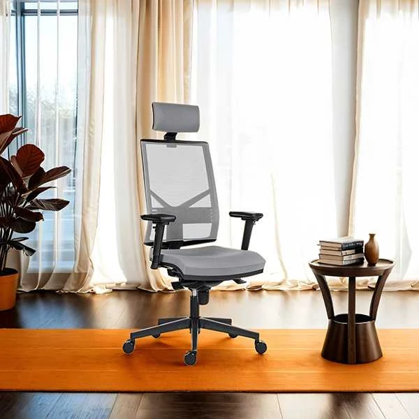 Pilka ergonomiška biuro kėdė Powerton Marie