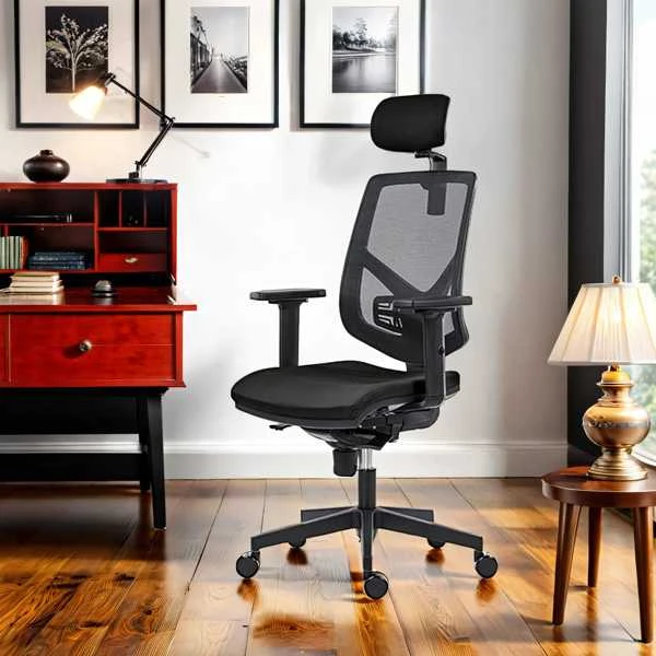Powerton ERGO TINA Ergonominė biuro kėdė, Juodas