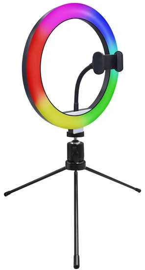 Žiedinė lempa Powerton WPRL1RGB 10 ", RG