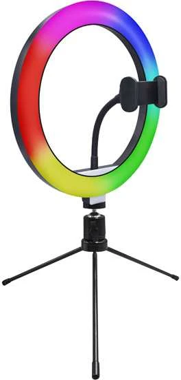 Žiedinė lempa Powerton WPRL1RGB 10 ", RG