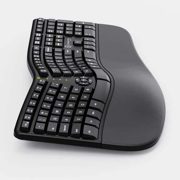 Powerton ERGO LANA ergonominė klaviatūra su USB (USB) JAV, pelė