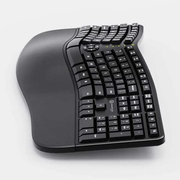 Powerton ERGO LANA ergonominė klaviatūra su USB (USB) JAV, pelė