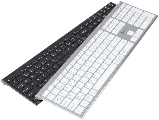 Klaviatūra „Powerton UltraSlim Clavicle“ (WPKBUS-S CZSK)
