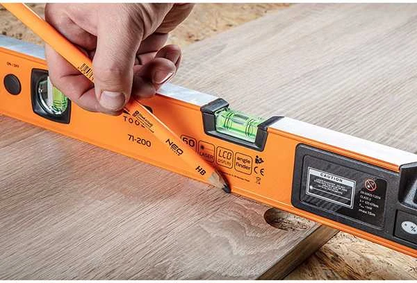 Neo Tools Poziomnica, Gulsčiukas su elektroniniu ekranu 60 cm