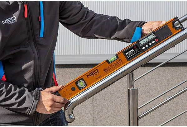 Neo Tools Poziomnica, Gulsčiukas su elektroniniu ekranu 60 cm