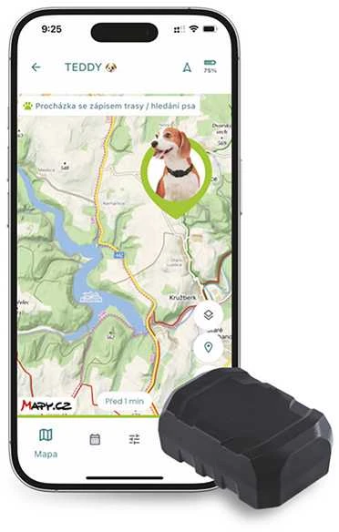 Nezatříděno GPS tracker šuniui juoda, ONI 67378, Mala