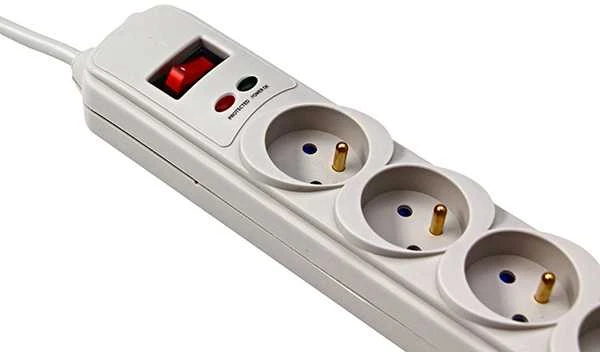 Powerton elektros juostelė, 6 lizdai, 3 m, balta