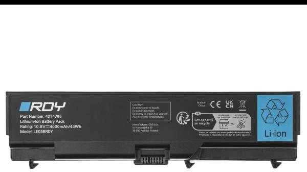 Baterija RDY 42T4235 42T4791 42T4795 do Lenovo ThinkPad T410 T420 T510 T520 W510 W520 E520 E525 L510 L520 SL410 SL510