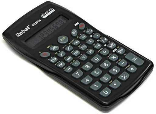 Rebell Calculator RE-SC2030 BX, juoda, mokslinis