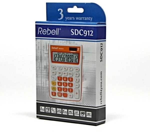 Rebell Skaičiuoklė Rebel SDC 912 OR