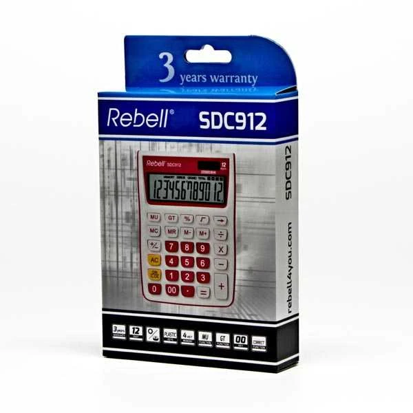 Rebell SDC 912 PK skaičiuotuvas
