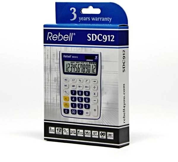 Skaičiuoklė Rebell SDC 912 VL